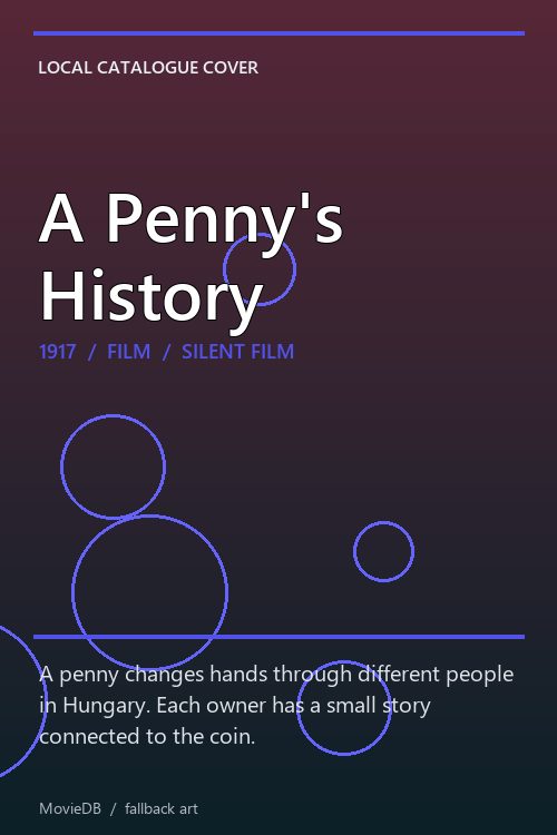A Penny's History poster