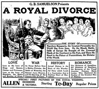A Royal Divorce poster