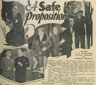 A Safe Proposition poster