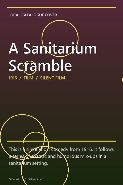 A Sanitarium Scramble poster