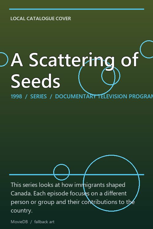 A Scattering of Seeds poster