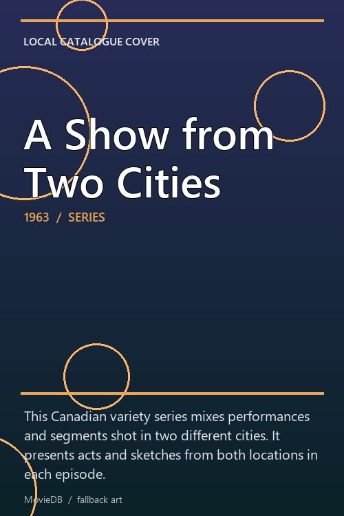 A Show from Two Cities poster