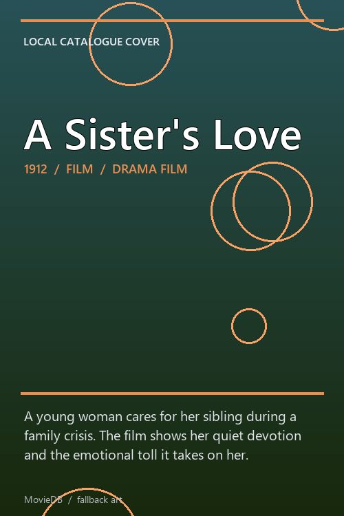 A Sister's Love poster