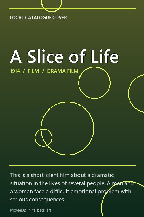 A Slice of Life poster