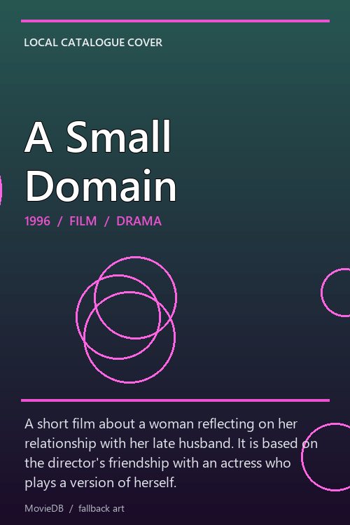 A Small Domain poster