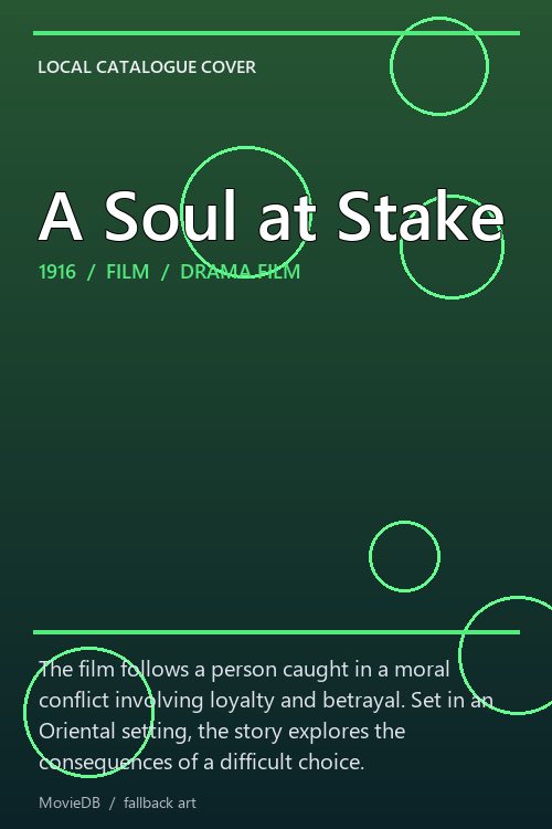 A Soul at Stake poster