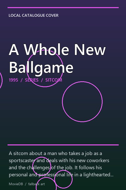 A Whole New Ballgame poster