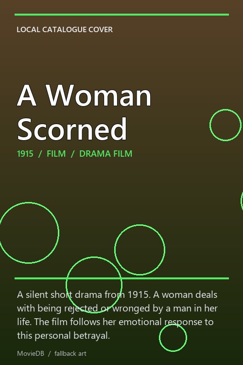 A Woman Scorned poster