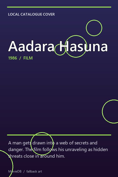 Aadara Hasuna poster