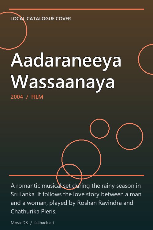 Aadaraneeya Wassaanaya poster