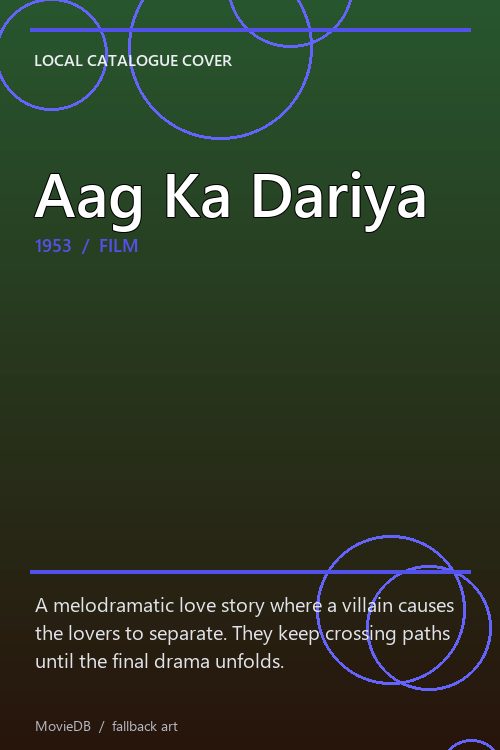 Aag Ka Dariya poster