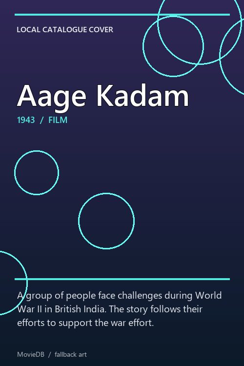 Aage Kadam poster