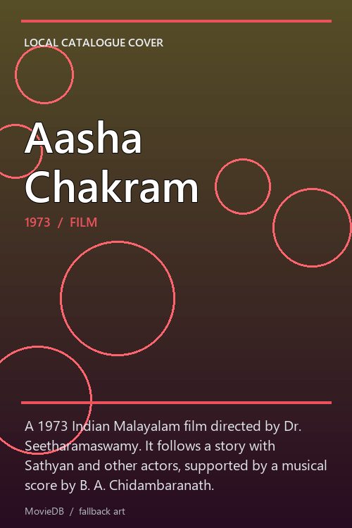 Aasha Chakram poster
