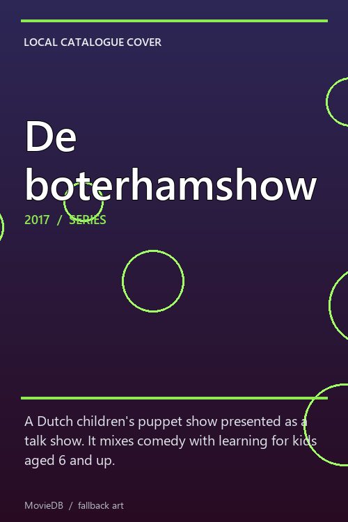De boterhamshow poster