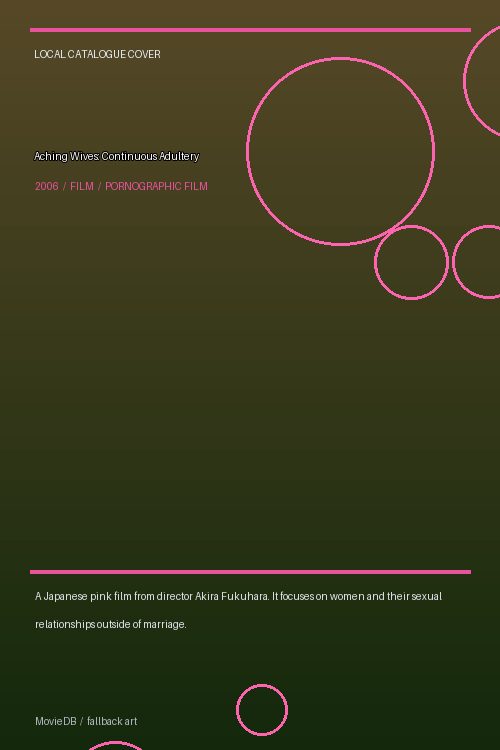 Aching Wives: Continuous Adultery poster