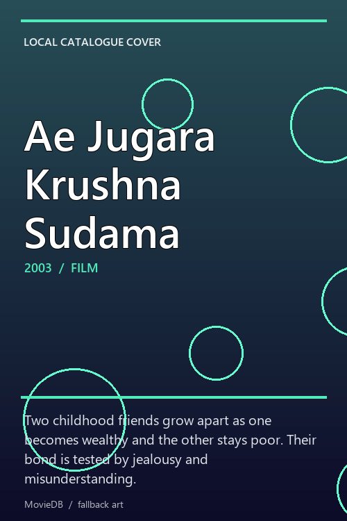 Ae Jugara Krushna Sudama poster