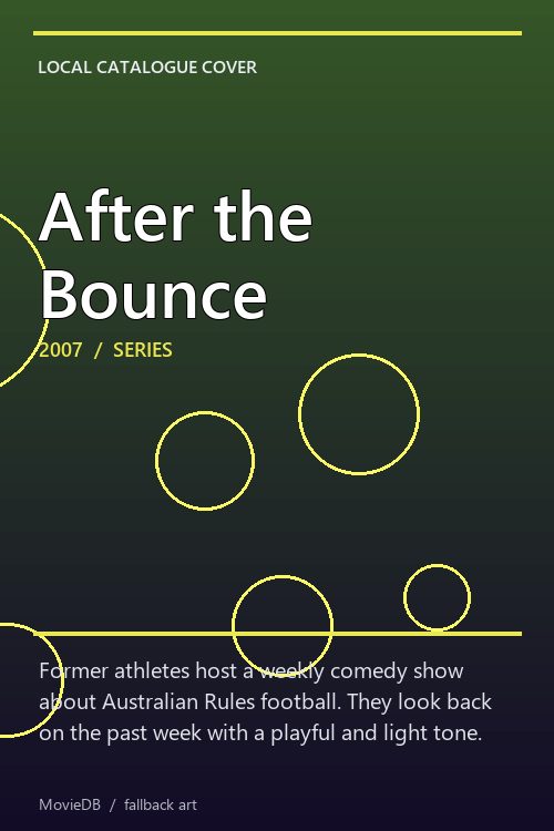 After the Bounce poster