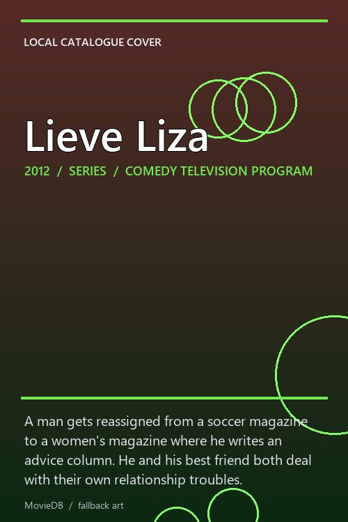 Lieve Liza poster