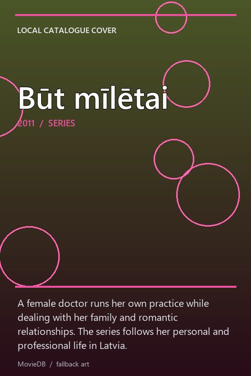 Būt mīlētai poster