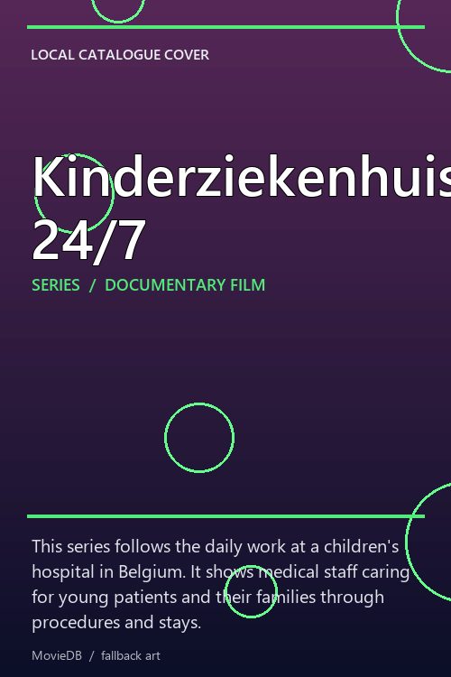 Kinderziekenhuis 24/7 poster