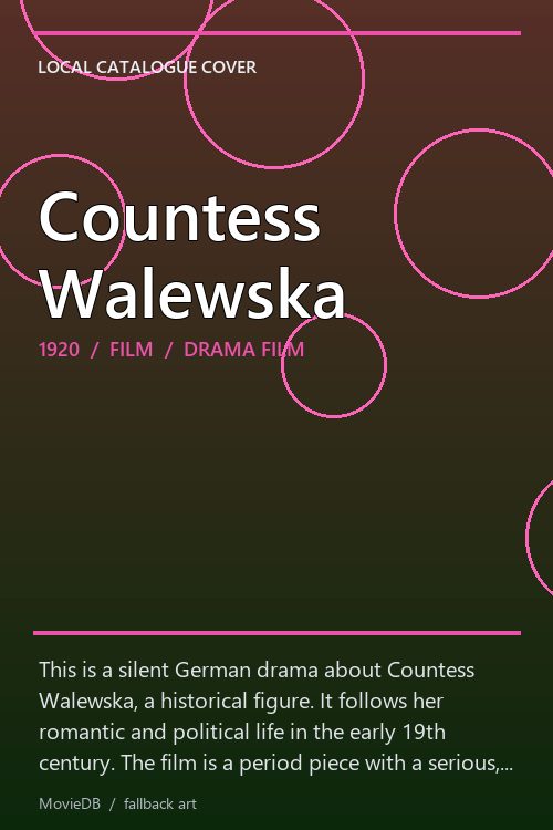 Countess Walewska poster
