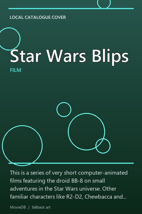 Star Wars Blips poster
