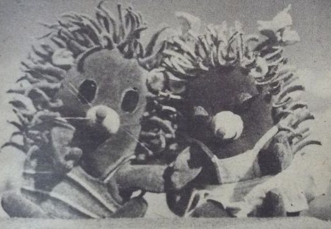 A nagyeszű sündisznócska poster
