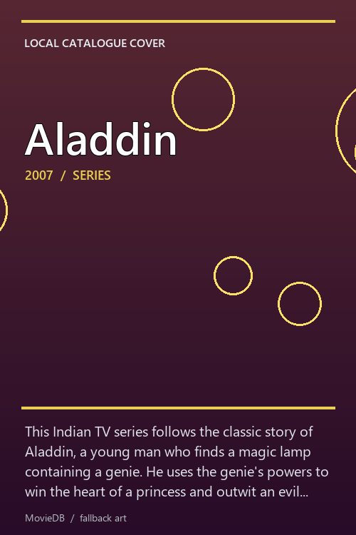 Aladdin poster
