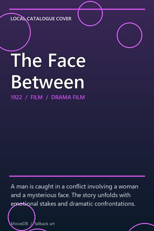 The Face Between poster