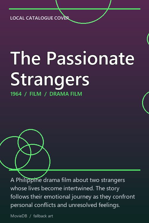 The Passionate Strangers poster