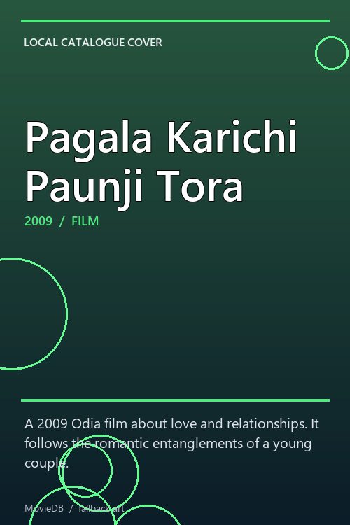 Pagala Karichi Paunji Tora poster