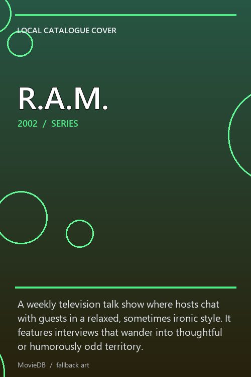 R.A.M. poster