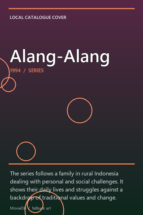 Alang-Alang poster