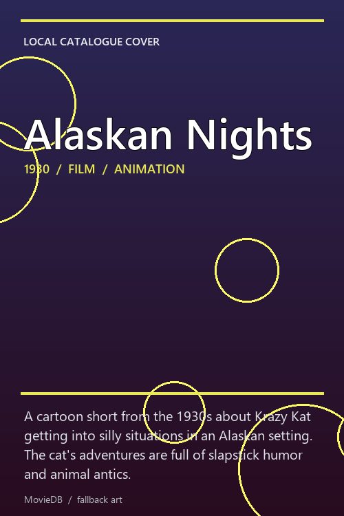 Alaskan Nights poster