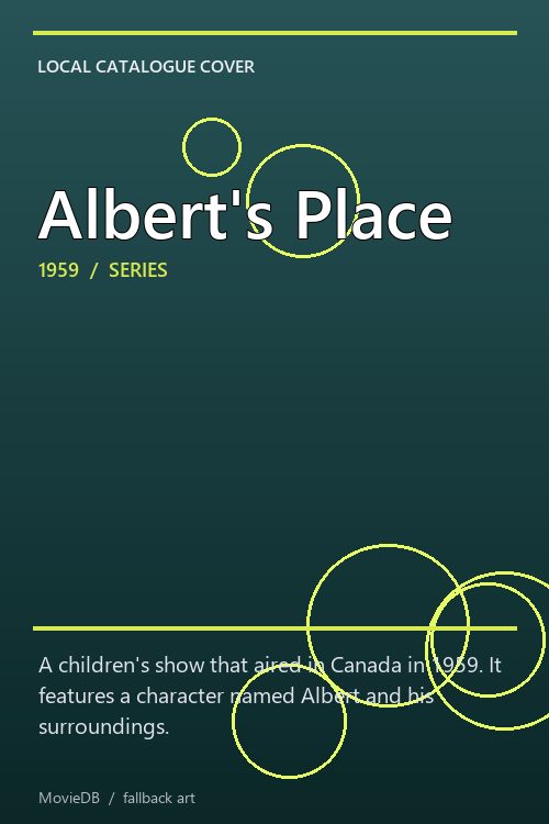 Albert's Place poster