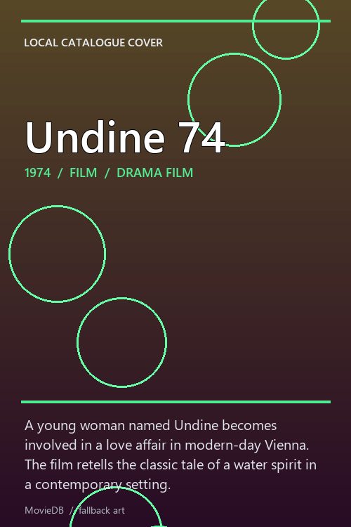 Undine 74 poster