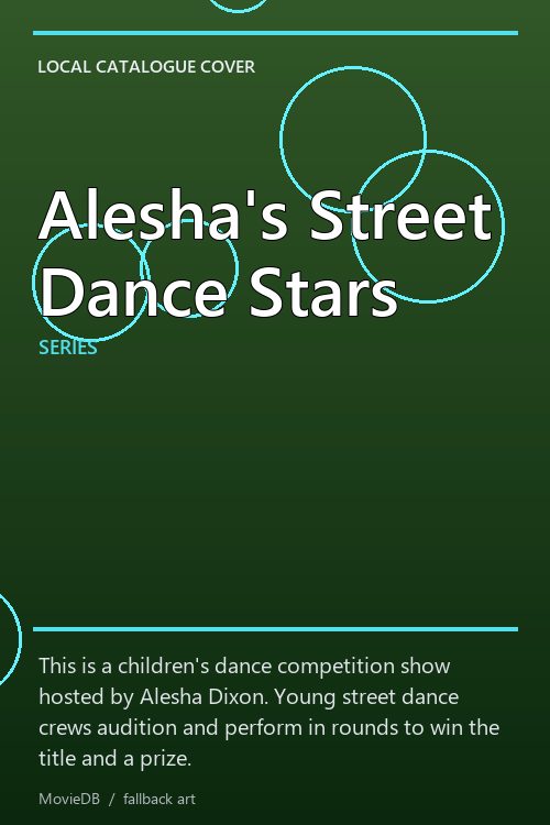 Alesha's Street Dance Stars poster
