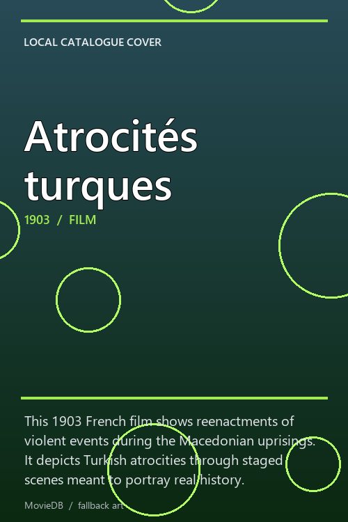 Atrocités turques poster