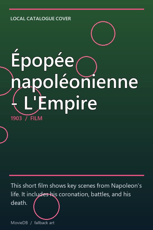 Épopée napoléonienne - L'Empire poster