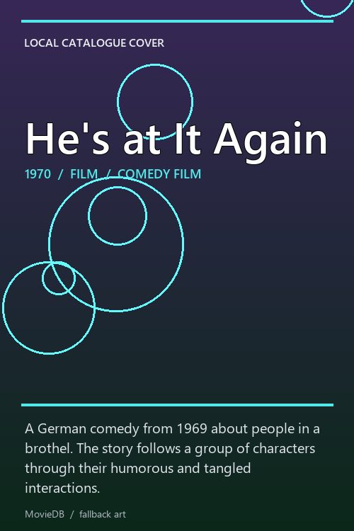 He's at It Again poster