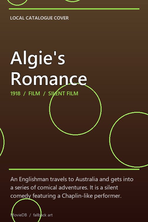 Algie's Romance poster