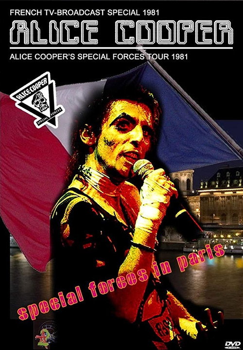 Alice Cooper in Paris poster