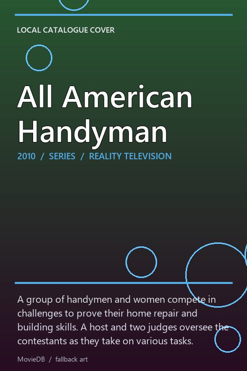 All American Handyman poster
