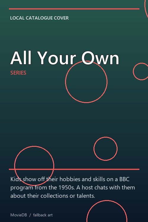 All Your Own poster