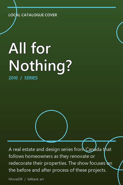 All for Nothing? poster