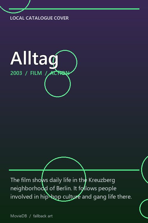 Alltag poster