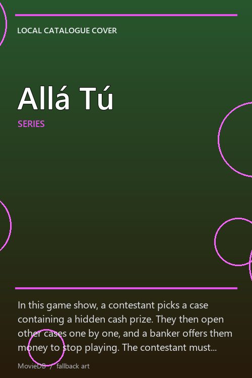 Allá Tú poster