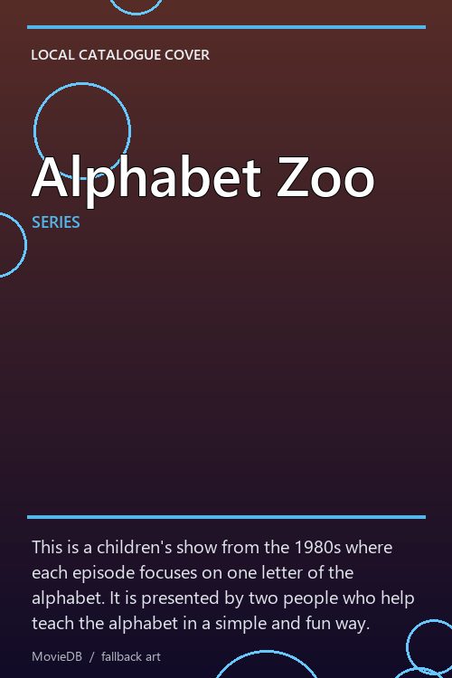 Alphabet Zoo poster