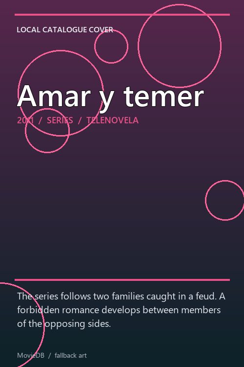 Amar y temer poster