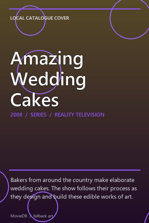 Amazing Wedding Cakes poster
